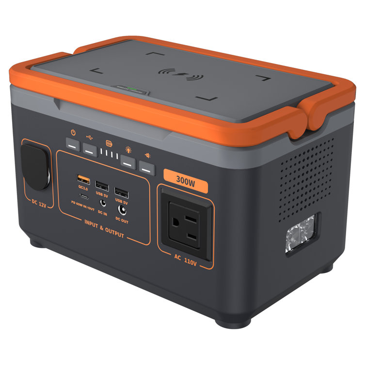 Modern Depo 300w Portable Power Station Solar Generator (solar Panel